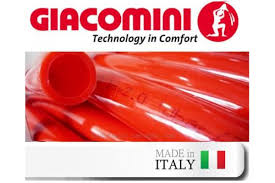 Poza produs Teava Giacomini 16x2.0 cu bariera anti-oxigen, culoare rosie 120 m/colac